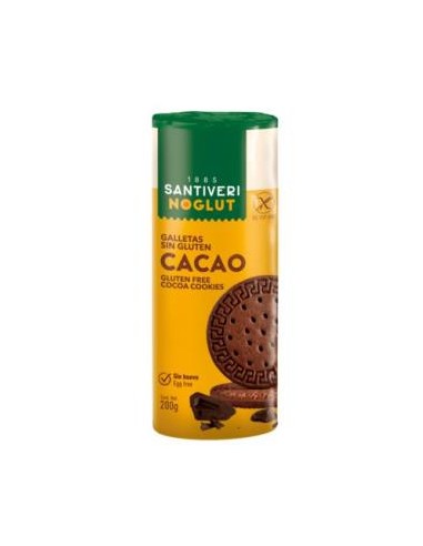 NOGLUT GALLETAS CACAO 200gr. SANTIVERI