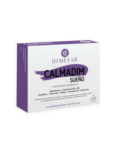 CALMADIM sueño 30comp. DIMEFAR