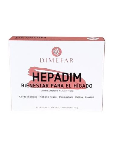 HEPADIM 30cap. DIMEFAR