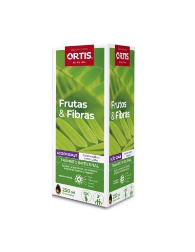 FRUTASY FIBRAS accion suave jarabe 250ml. ORTIS