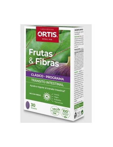 FRUTAS Y FIBRAS clasico 30comp. ORTIS