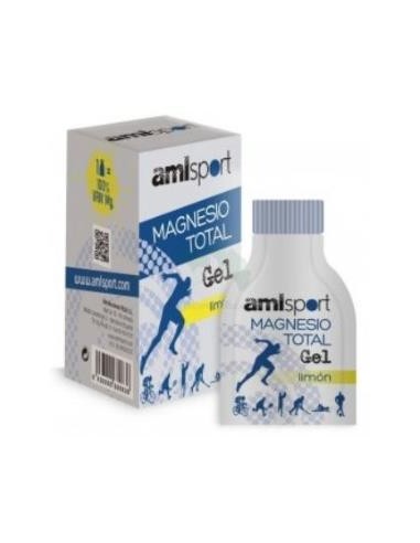 MAGNESIO total sabor limon 12sbrs.gel AMLSPORT ANA MARIA LAJUSTICIA