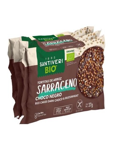 TORTITAS DE ARROZ SARRACENO 3X35gr. SANTIVERI