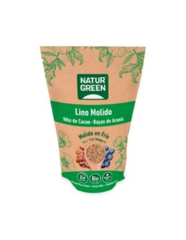 SEMILLAS LINO, CACAO Y ARONIA 225gr. BIO NATURGREEN