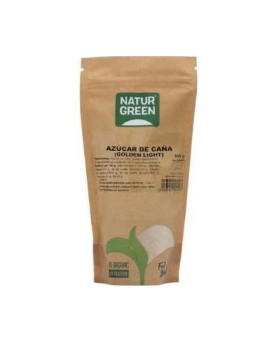 AZUCAR DE CAÑA (golden light) 500gr. BIO NATURGREEN