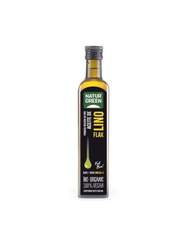 ACEITE DE LINO 1ª presion frio 500ml. BIO NATURGREEN