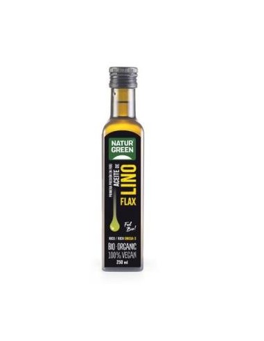 ACEITE DE LINO 1ª presion frio 250ml. BIO NATURGREEN