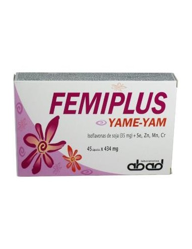 FEMIPLUS YAME menopausia 45cap. KILUVA - ABAD