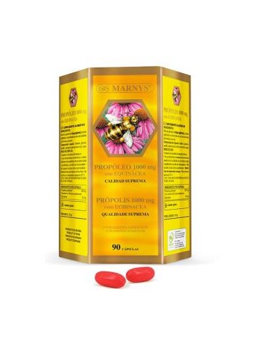 PROPOLEO 1000mg.con echinacea 90perlas MARNYS