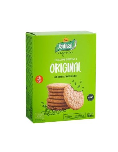 GALLETAS DIGESTIVE ORIGlNAL 2 Paquetes 396gr. BIO SANTIVERI