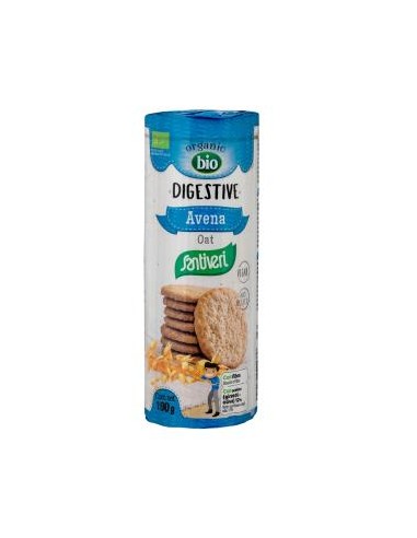 GALLETAS DIGESTIVE AVENA 190gr. BIO SANTIVERI