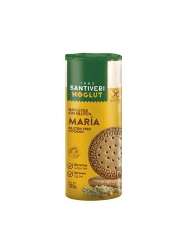 NOGLUT GALLETAS MARIA 180gr. SANTIVERI