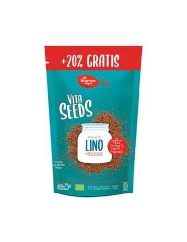 VITASEEDS lino molido 300gr. BIO EL GRANERO