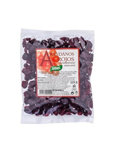 ARANDANOS ROJOS desecados 125gr. SANTIVERI