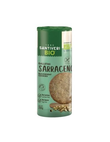 GALLETAS SARRACENO 200gr. BIO SANTIVERI