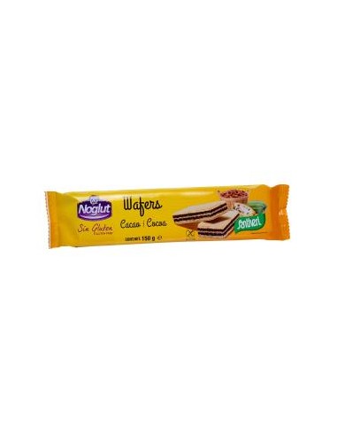 NOGLUT WAFERS Rellenos de Cacao 150gr** SANTIVERI