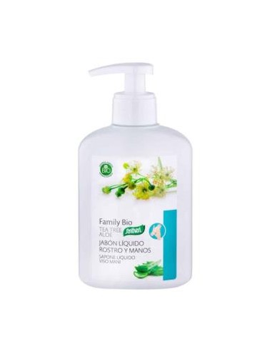 JABON ARBOL DEL TE rostro y manos 250ml. SANTIVERI