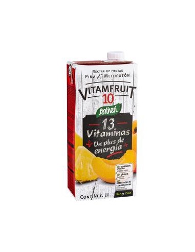 ZUMO VITAMFRUIT N-10 Vitaminado 1lt SANTIVERI