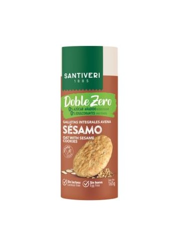 GALLETAS SESAMO DOBLE ZERO 165gr. SANTIVERI