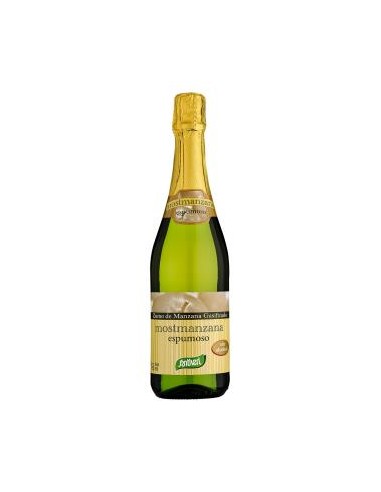 MOSTMANZANA zumo manzana Espumoso Gasificado 750ml SANTIVERI