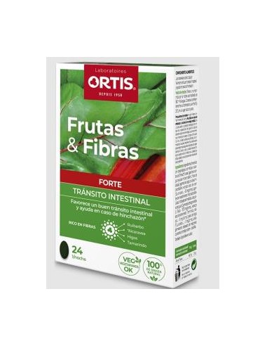 FRUTAS Y FIBRAS FORTE 24comp. ORTIS