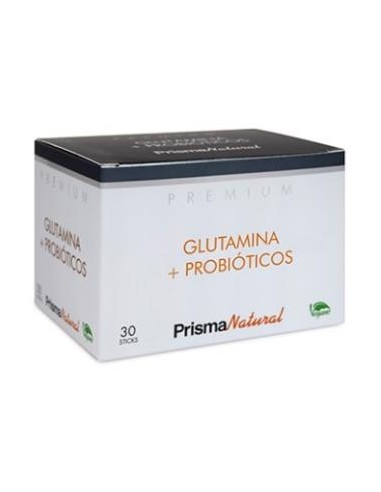 GLUTAMINA + PROBIOTICOS 30sticks PRISMA NATURAL