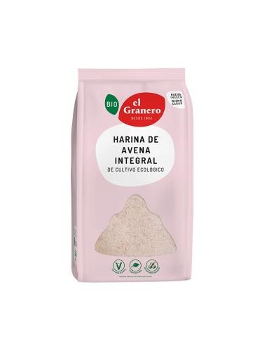 HARINA DE AVENA integral 1kg. BIO EL GRANERO