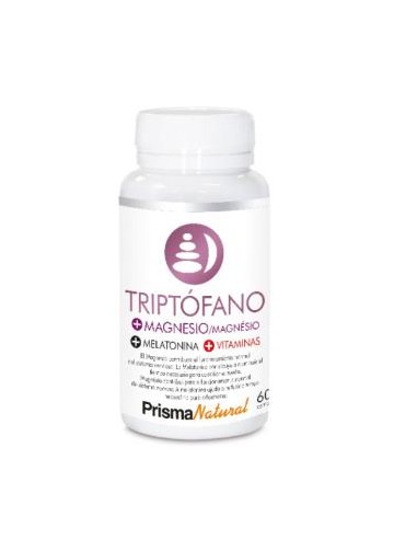 TRIPTOFANO+MG+MELATONINA+VITAMINAS 60comp. PRISMA NATURAL