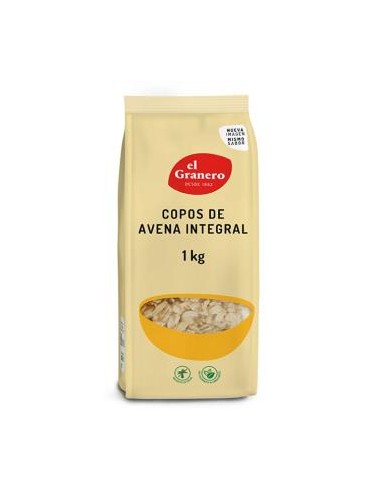 COPOS DE AVENA integrales 1kg. EL GRANERO