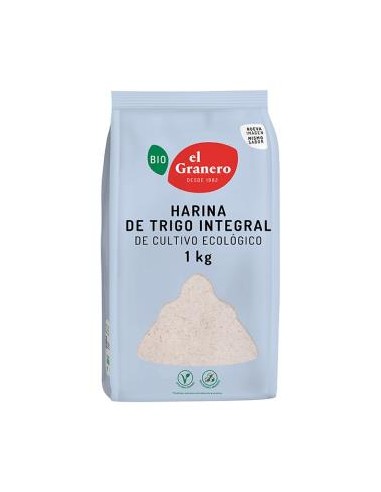 HARINA DE TRIGO integral 1kg. BIO EL GRANERO