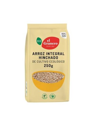 ARROZ HINCHADO integral familiar 250gr. BIO EL GRANERO