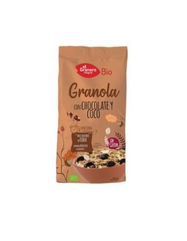 GRANOLA CON CHOCOLATE Y COCO 350gr. BIO SG EL GRANERO