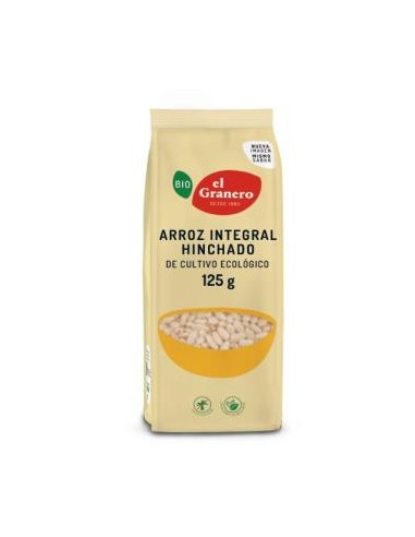 ARROZ HINCHADO integral 125gr. BIO EL GRANERO