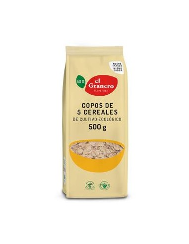 COPOS DE 5 CEREALES 500gr. BIO EL GRANERO