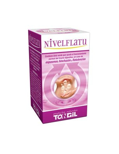 NIVELFLATU (flatubel) 30cap. LINEABEL TONGIL