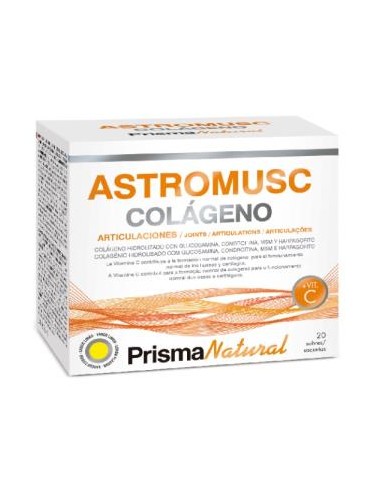 ASTRO-MUSC articulaciones 20sticks PRISMA NATURAL