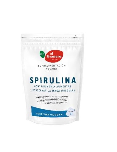 SPIRULINA superalimento BIO 200gr. EL GRANERO