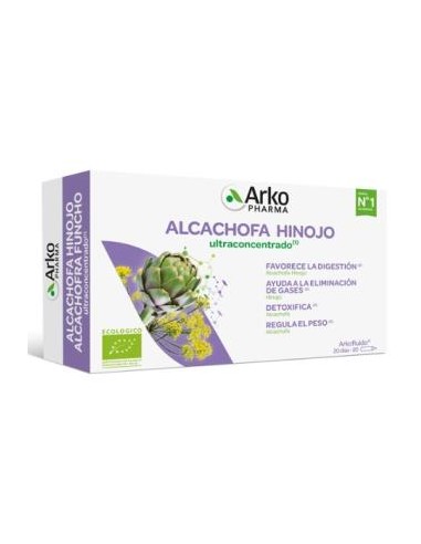 ARKOFLUIDO alcachofa+hinojo 20amp. BIO ARKOPHARMA