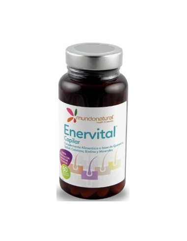 ENERVITAL CAPILAR 60cap. MUNDONATURAL