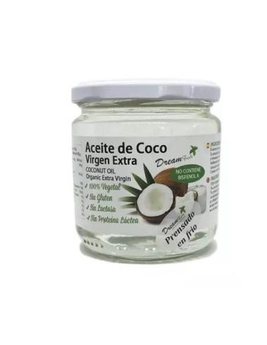 ACEITE DE COCO extra Virgen 250gr BIO DREAM FOODS