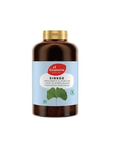 GINKGO BILOBA 250cap. EL GRANERO