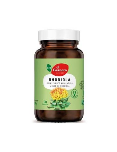 RHODIOLA BIO 60cap. EL GRANERO