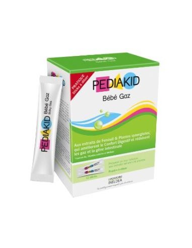 PEDIAKID bebe gases biberon 12sticks INELDEA