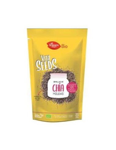 VITASEEDS semillas de chia molidas 200gr. BIO EL GRANERO