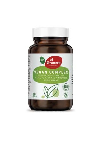 VEGAN COMPLEX 60cap. EL GRANERO