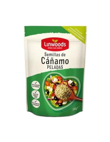 SEMILLAS DE CAÑAMO peladas 225gr. LINWOODS