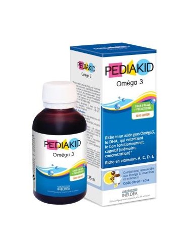 PEDIAKID omega 3 jarabe 125ml. INELDEA