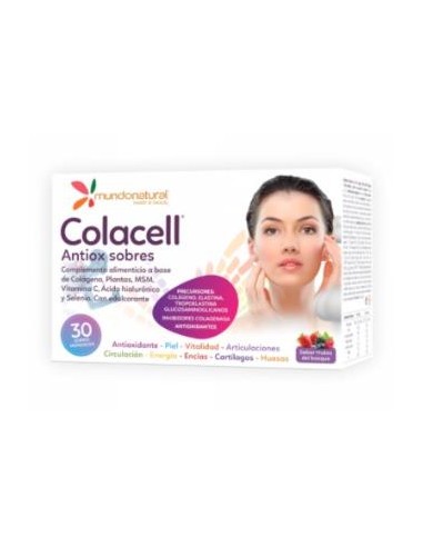 COLACELL ANTIOX 30sbrs. MUNDONATURAL