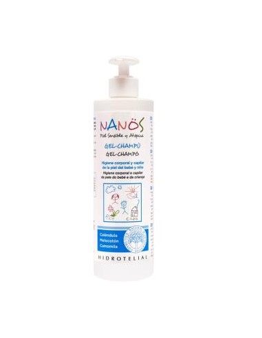 NANOS GEL-CHAMPU piel sensible 500ml HIDROTELIAL