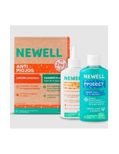 NEWELL KIT TRATAMIENTO locion+champu 100ml